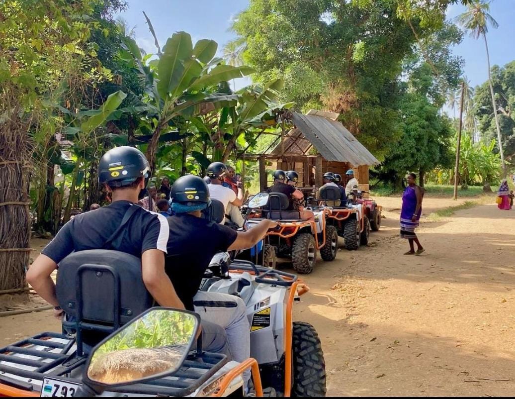 Les Quads sur Zanzibar